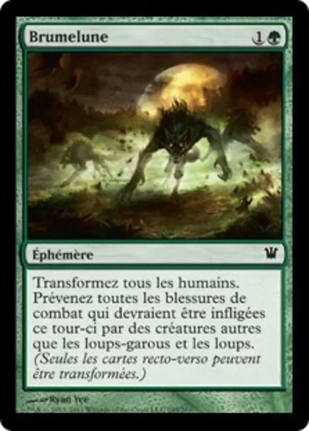 Brumelune, carte Magic ISD 195 — extension Innistrad