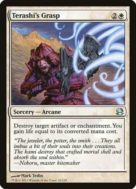 Terashi's Grasp, Magic card MMA 32 — Modern Masters set