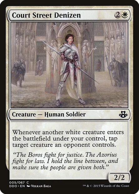 Court Street Denizen, Magic card DDO 5 — Duel Decks: Elspeth vs. Kiora set