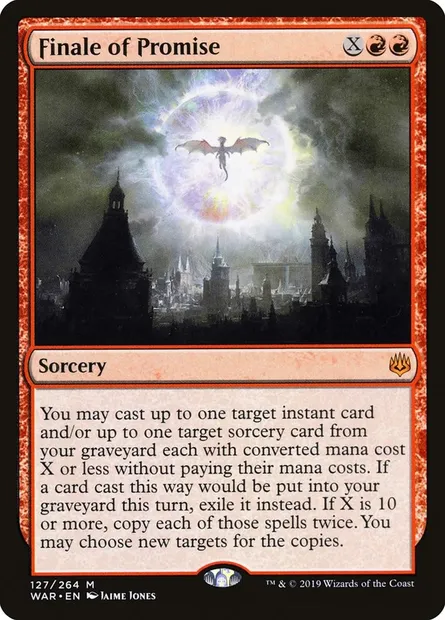 Finale of Promise, Magic card WAR 127 — War of the Spark set