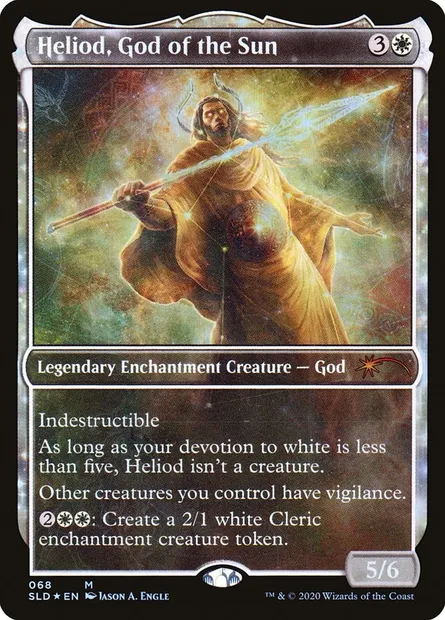 Heliod, God of the Sun, Magic card SLD 68 — Secret Lair Drop set