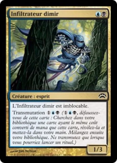 Infiltrateur dimir, carte Magic PC2 86 — extension Planechase 2012