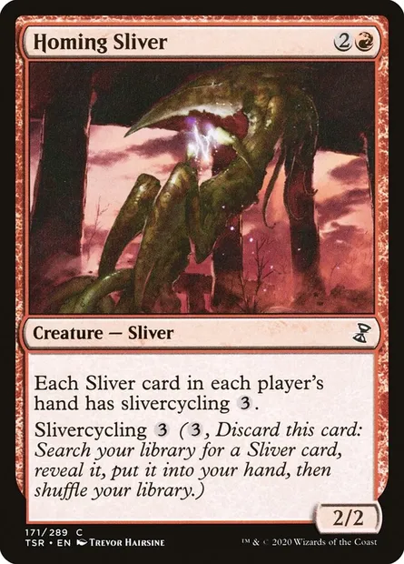 Homing Sliver, Magic card TSR 171 — Time Spiral Remastered set