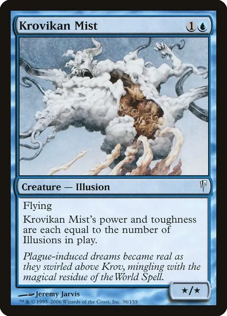 Krovikan Mist, Magic card CSP 38 — Coldsnap set