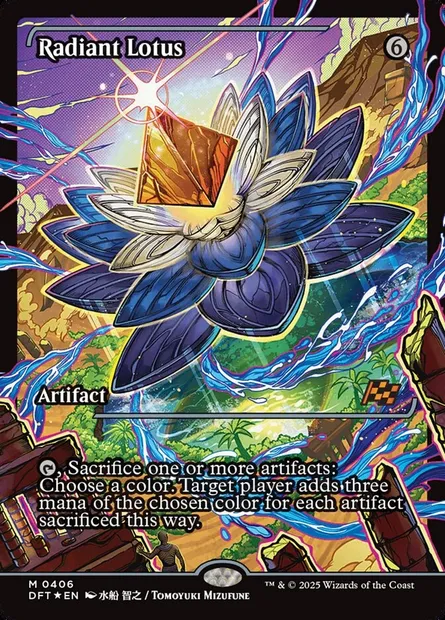 Radiant Lotus, Magic card DFT 406 — Aetherdrift set