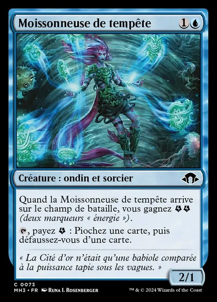 Moissonneuse de tempête, carte Magic MH3 73 — extension Modern Horizons 3