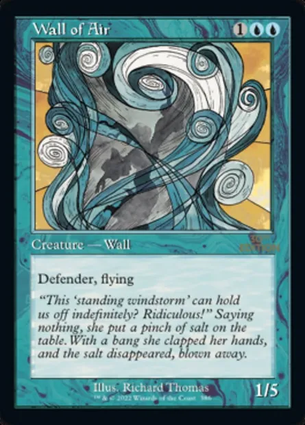 Mur d'air, carte Magic 30A 386 — extension 30th Anniversary Edition
