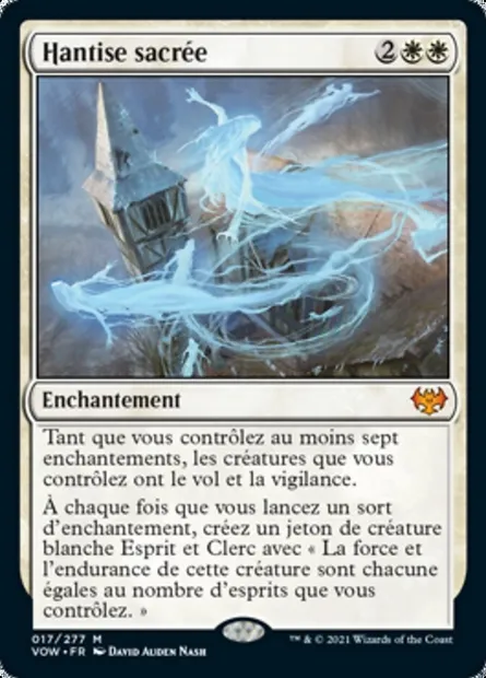 Hantise sacrée, carte Magic VOW 17 — extension Innistrad : noce écarlate