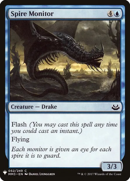 Surveillant des cimes, carte Magic PLST MM3-52 — extension The List