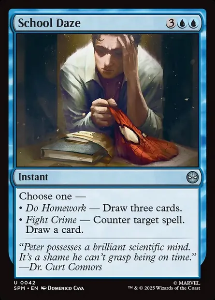 School Daze, Magic card SPM 42 — Marvel's Spider-Man set