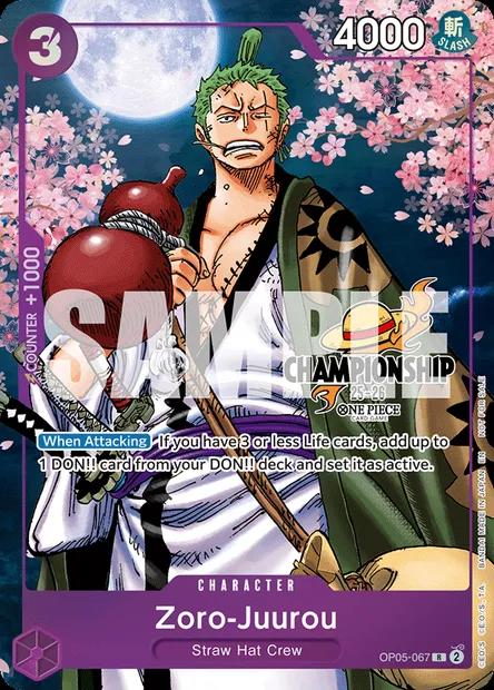 Zorojuro, carte One Piece OP05-067 — extension AWAKENING OF THE NEW ERA