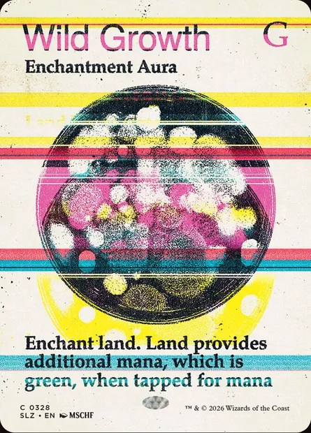 Wild Growth, Magic card SLZ 328 — The Zeta Set set