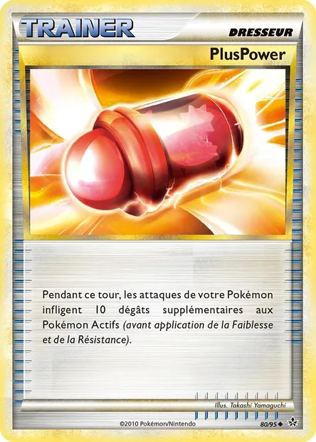 PlusPower, carte Pokémon UL 80 — extension Déchaînement