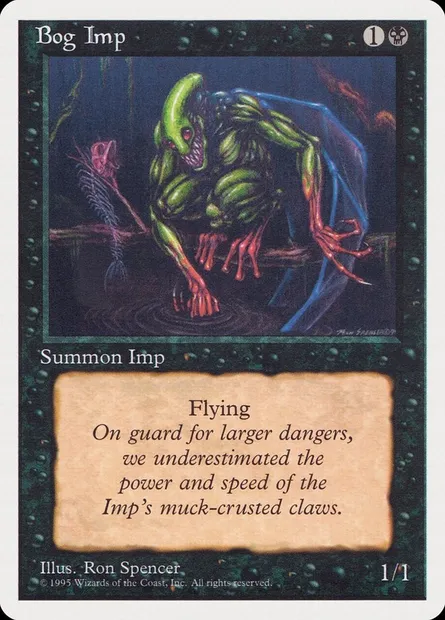Bog Imp, Magic card RQS 15 — Rivals Quick Start Set set