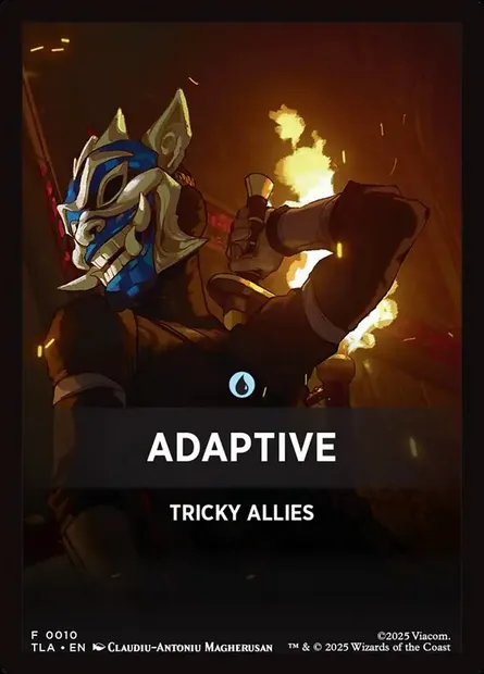 Adaptive, carte Magic JTLA 10 — extension Avatar: The Last Airbender Jumpstart Front Cards