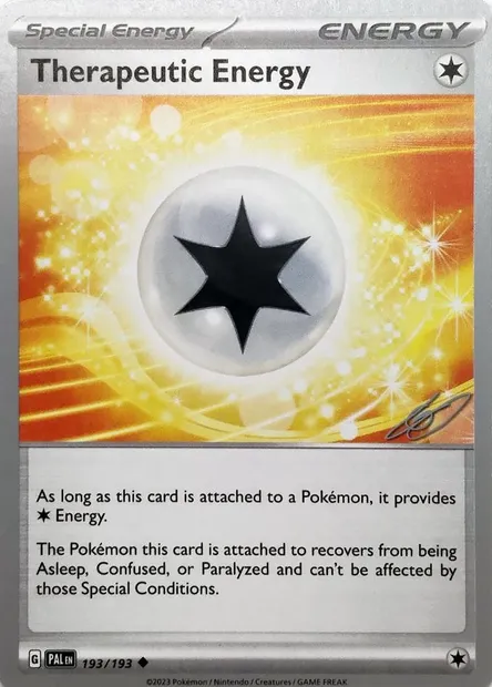Therapeutic Energy, Pokémon card WCD23 193 — World Championship Decks 2023 set