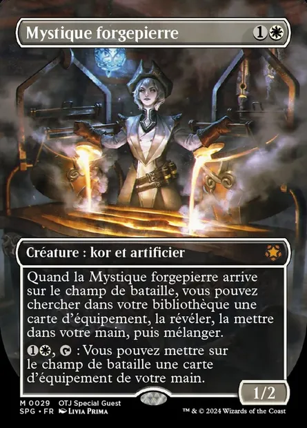 Mystique forgepierre, carte Magic SPG 29 — extension Special Guests