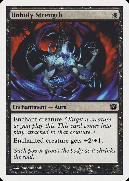 Force impie, carte Magic 9ED 168 — extension Neuvième Edition