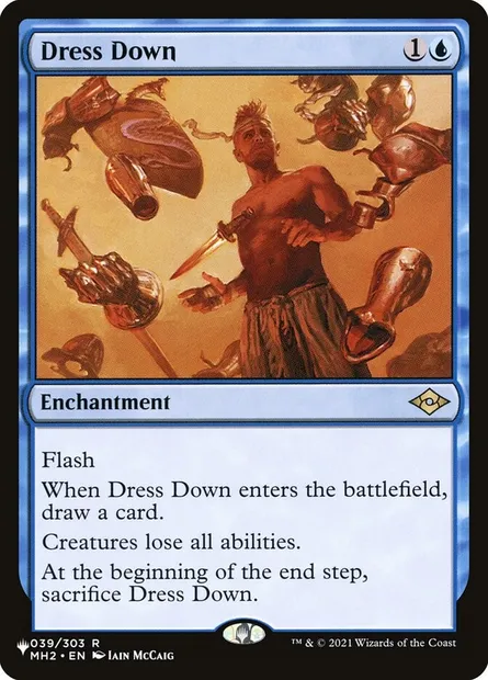 Dress Down, Magic card PLST MH2-39 — The List set