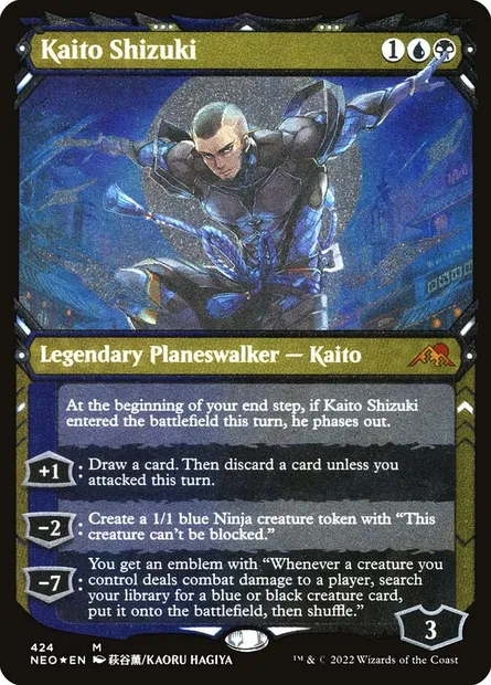 Kaito Shizuki, Magic card NEO 424 — Kamigawa: Neon Dynasty set