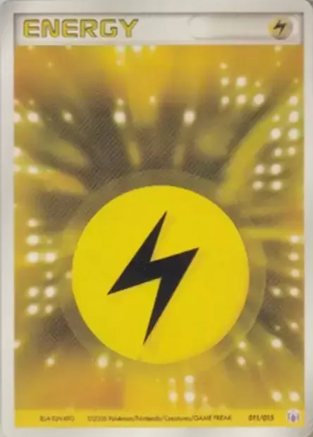Lightning Energy, Pokémon card GBOX-M-L 011M — Gift Box Mew • Lucario set
