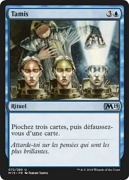 Tamis, carte Magic M19 72 — extension Core Set 2019