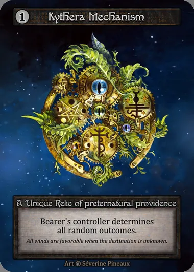 Kythera Mechanism, Sorcery card BET 309 — Beta set