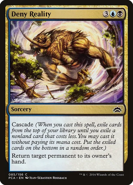 Déni de réalité, carte Magic PCA 85 — extension Planechase Anthology