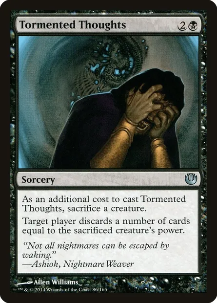 Tormented Thoughts, Magic card JOU 86 — Journey into Nyx set
