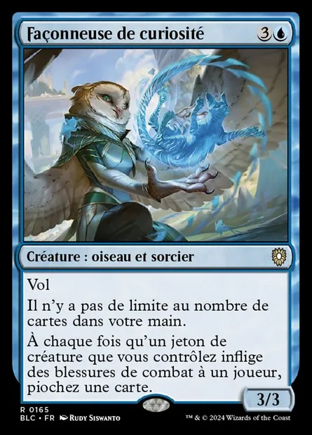 Façonneuse de curiosité, carte Magic BLC 165 — extension Bloomburrow Commander
