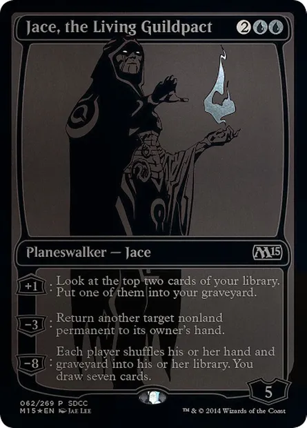 Jace, the Living Guildpact, Magic card PS14 62 — San Diego Comic-Con 2014 set