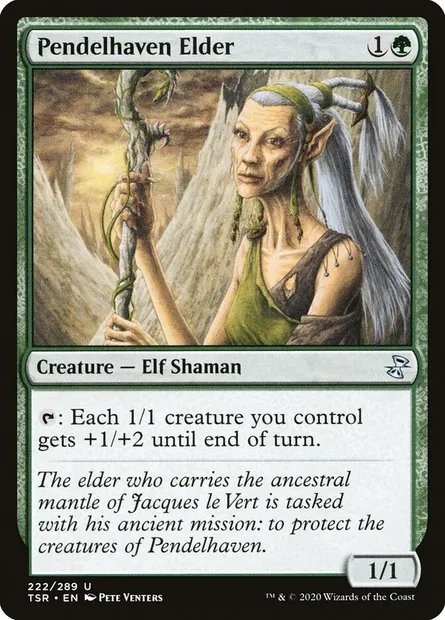 Pendelhaven Elder, Magic card TSR 222 — Time Spiral Remastered set