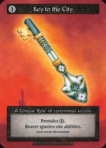 Key to the City, carte Sorcery GOT 332 — extension Gothic