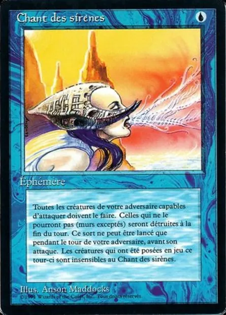 Siren's Call, Magic card FBB 80 — Foreign Black Border set