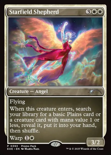 Starfield Shepherd, Magic card EOE 393 — Edge of Eternities set