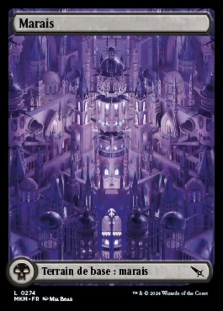 Marais, carte Magic MKM 274 — extension Murders at Karlov Manor