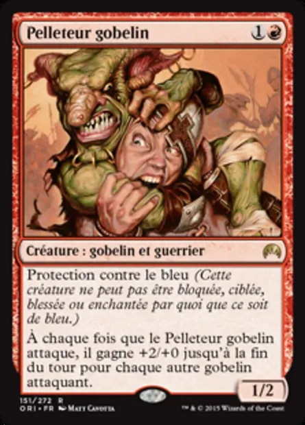 Pelleteur gobelin, carte Magic ORI 151 — extension Magic Origines