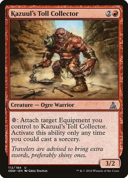 Kazuul's Toll Collector, Magic card OGW 112 — Oath of the Gatewatch set