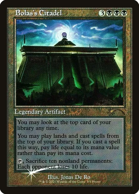 Bolas's Citadel, Magic card PLG21 3 — Love Your LGS 2021 set