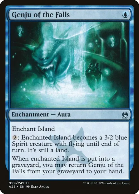 Genju of the Falls, Magic card A25 59 — Masters 25 set