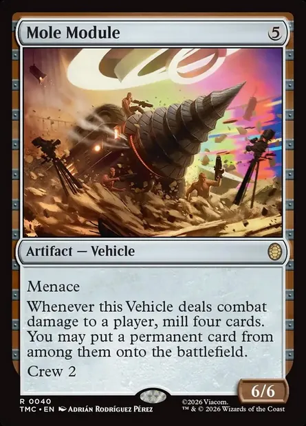 Mole Module, Magic card TMC 40 — Teenage Mutant Ninja Turtles Eternal set