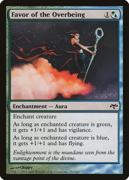Favor of the Overbeing, Magic card EVE 151 — Eventide set