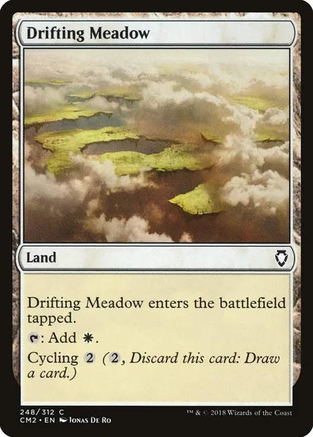 Prairie dérivante, carte Magic CM2 248 — extension Commander Anthology Volume II
