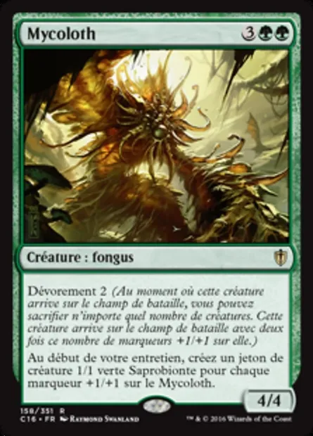Mycoloth, carte Magic C16 158 — extension Commander 2016