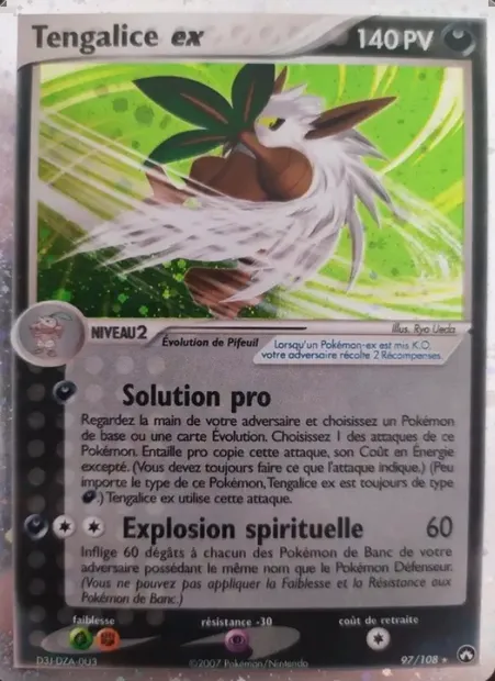 Tengalice ex, carte Pokémon PK 97 — extension EX Gardiens du Pouvoir