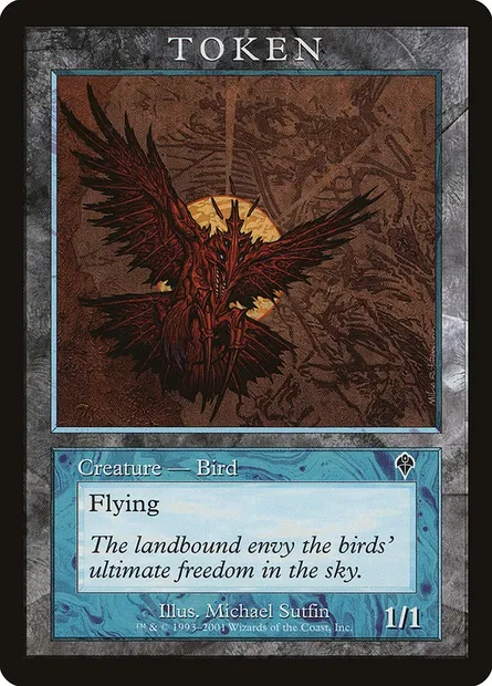 Bird, Magic card MPR 4 — Magic Player Rewards 2001 set