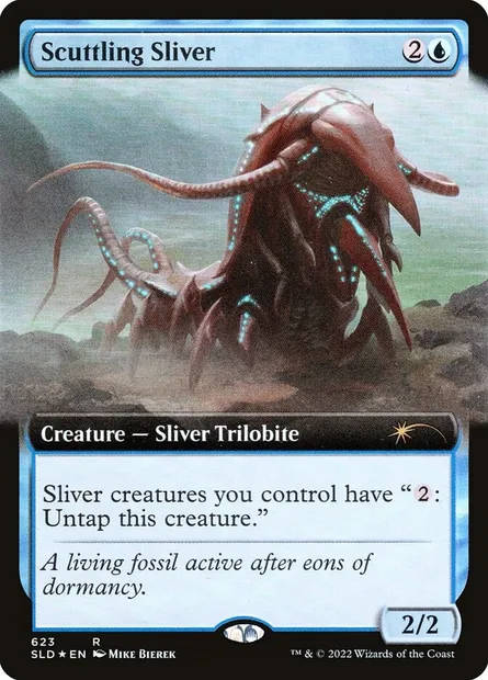 Scuttling Sliver, Magic card SLD 623 — Secret Lair Drop set