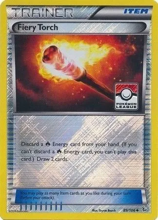 Flambeau Incandescent, carte Pokémon LGP 089 — extension League Promos