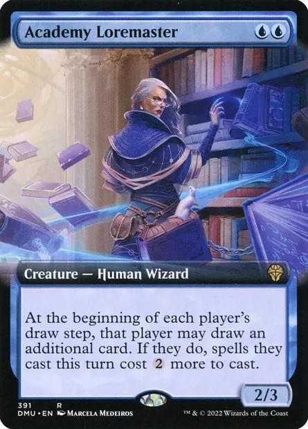 Academy Loremaster, Magic card DMU 391 — Dominaria United set