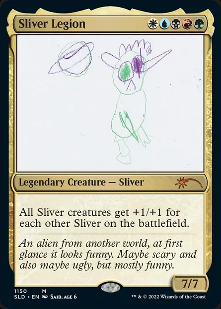 Sliver Legion, Magic card SLD 1150 — Secret Lair Drop set